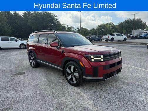 Red 2024 Hyundai SANTA FE Limited