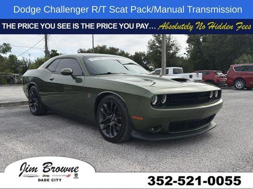 F8 Green 2022 Dodge Challenger R/T Scat Pack