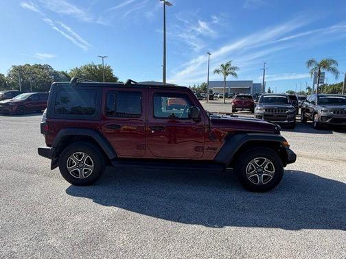 Snazzberry Pearlcoat 2021 Jeep Wrangler Unlimited Sport