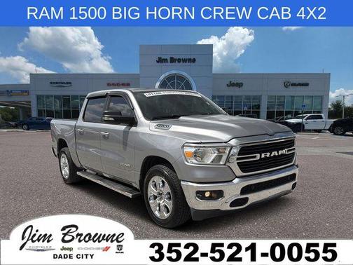 Billet Silver Metallic Clearcoat 2021 RAM 1500 Big Horn