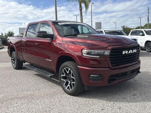 Delmonico Red Pearlcoat 2025 RAM 1500 Laramie