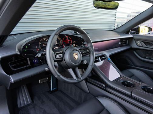 Jet Black Metallic 2026 Porsche Taycan Black Edition