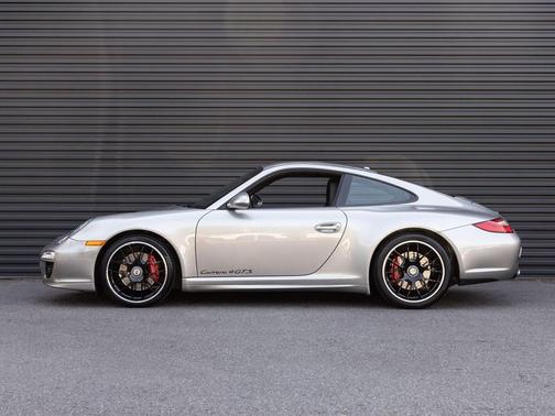 Platinum Silver Metallic 2012 Porsche 911 Carrera 4 GTS