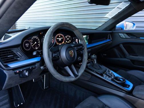 Shark Blue 2022 Porsche 911 GT3
