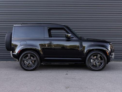 Santorini Black Metallic 2022 Land Rover Defender 90 S
