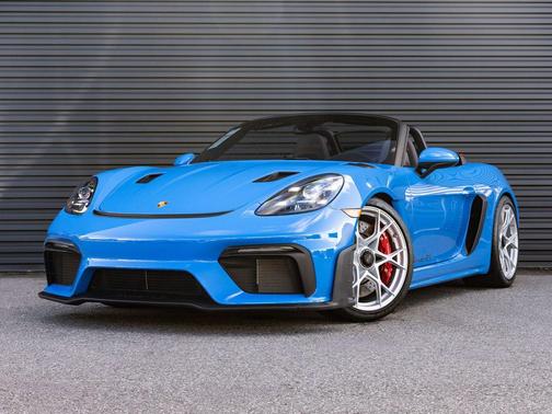 Shark Blue 2025 Porsche 718 Spyder RS