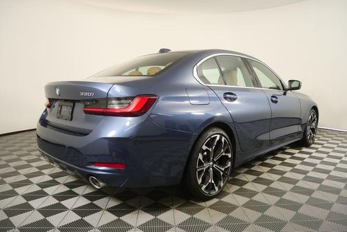 Blue Metallic 2025 BMW 330 330i