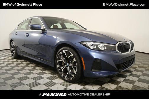 Blue Metallic 2025 BMW 330 330i