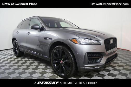 Santorini Black 2019 Jaguar F-PACE 30t R-Sport