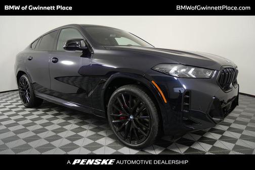 Carbon Black Metallic 2026 BMW X6 M60i