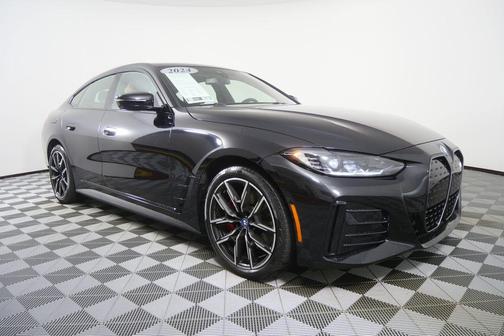 Black Sapphire Metallic 2024 BMW i4 Gran Coupe eDrive40