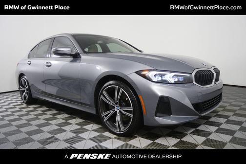 Skyscraper Grey Metallic 2023 BMW 330 330i