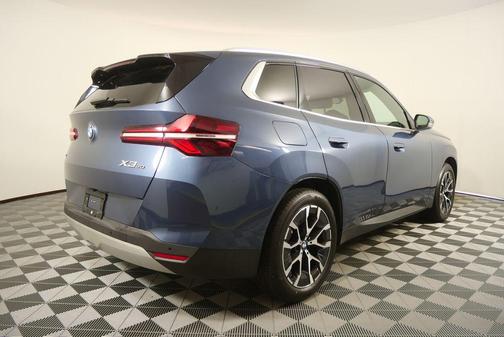 Blue Metallic 2025 BMW X3 30 xDrive