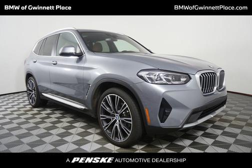 Skyscraper Grey Metallic 2024 BMW X3 sDrive30i