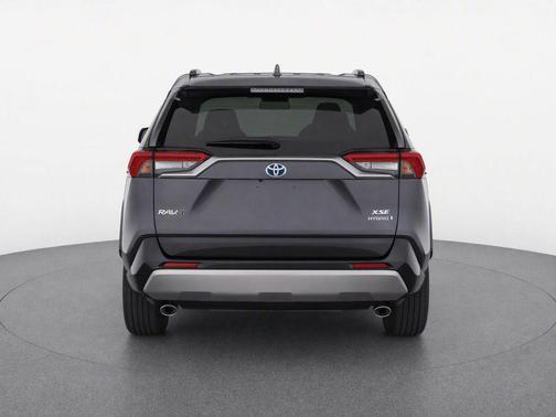 Magnetic Gray Metallic/Midnight Black Metallic 2023 Toyota RAV4 Hybrid SE