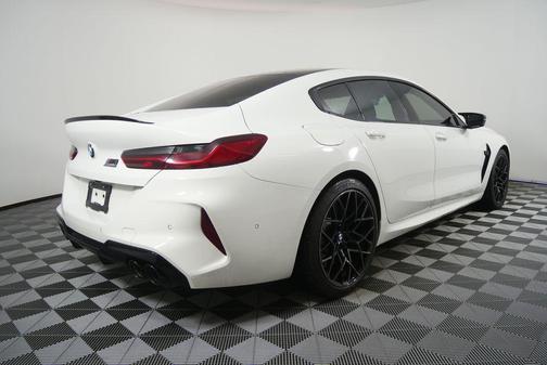 Alpine White 2022 BMW M8 Gran Coupe Competition