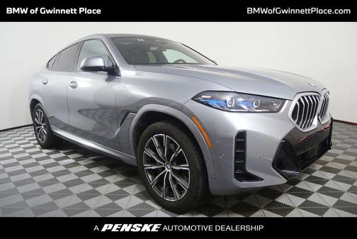 Black 2025 BMW X6 xDrive40i