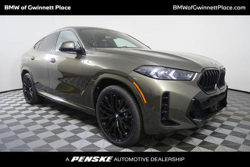 Manhattan Green Metallic 2026 BMW X6 xDrive40i