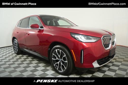 Red Metallic 2025 BMW X3 30 xDrive