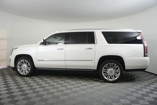 Crystal White Tricoat 2020 Cadillac Escalade ESV Platinum