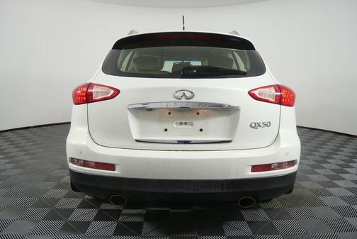 Moonlight White 2014 INFINITI QX50 Journey