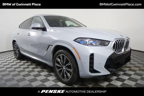 Brooklyn Grey Metallic 2025 BMW X6 xDrive40i