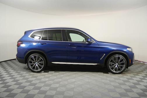 Phytonic Blue Metallic 2024 BMW X3 sDrive30i