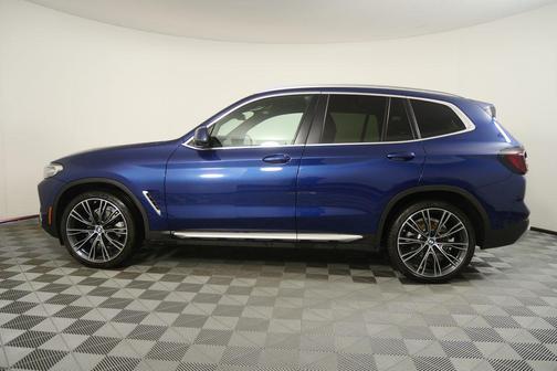Phytonic Blue Metallic 2024 BMW X3 sDrive30i