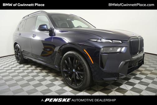 Carbon Black Metallic 2026 BMW X7 xDrive40i