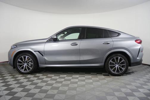 Skyscraper Grey Metallic 2025 BMW X6 xDrive40i