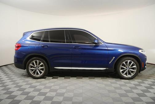 Blue Metallic 2019 BMW X3 sDrive30i