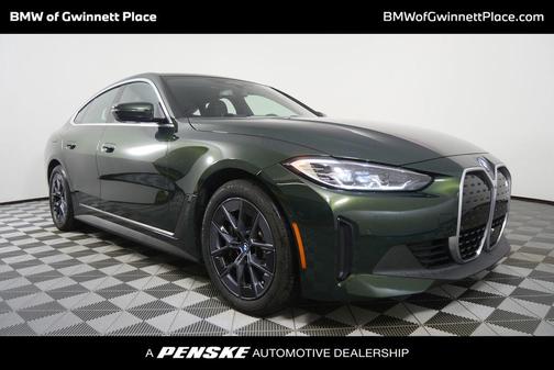 San Remo Green Metallic 2024 BMW i4 Gran Coupe eDrive35