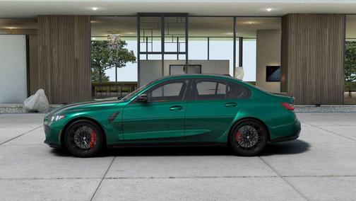 Isle of Man Green Metallic 2026 BMW M3 Competition xDrive