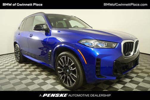 Marina Bay Blue Metallic 2026 BMW X5 M60i