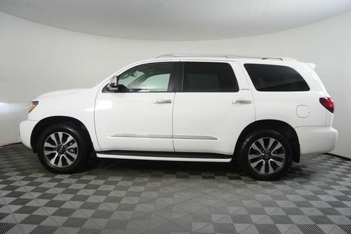 Super White 2020 Toyota Sequoia Limited