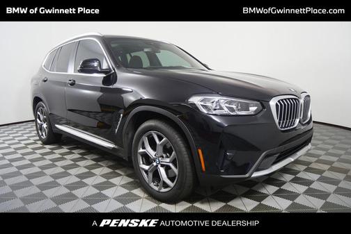 Black Sapphire Metallic 2023 BMW X3 sDrive30i