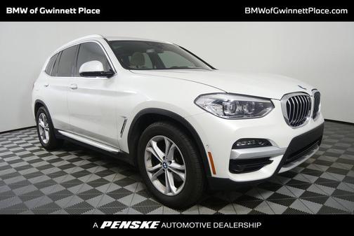 Mineral White Metallic 2021 BMW X3 sDrive30i