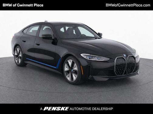 Black Sapphire Metallic 2023 BMW i4 Gran Coupe eDrive40
