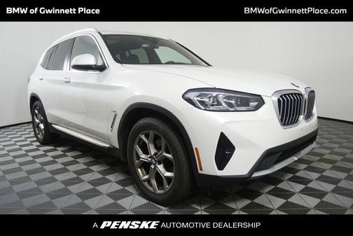 White Metallic 2024 BMW X3 sDrive30i