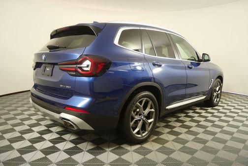 Phytonic Blue Metallic 2022 BMW X3 sDrive30i