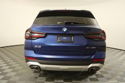 Phytonic Blue Metallic 2022 BMW X3 sDrive30i