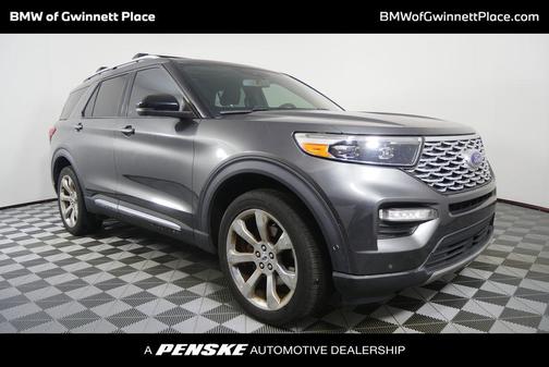 MAGNETIC METALLIC 2020 Ford Explorer Platinum