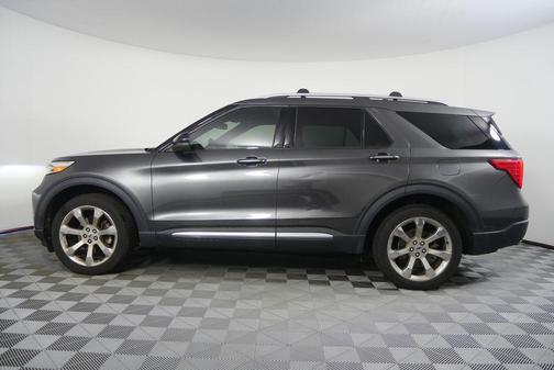 MAGNETIC METALLIC 2020 Ford Explorer Platinum