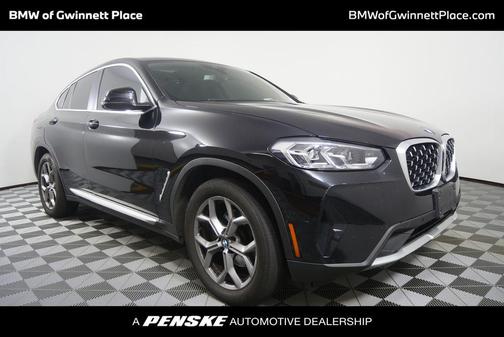 Black Sapphire Metallic 2023 BMW X4 xDrive30i