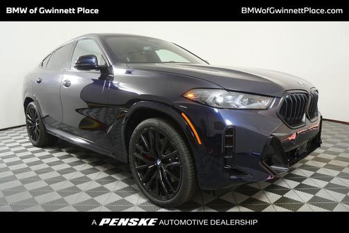 Carbon Black Metallic 2027 BMW X6 xDrive40i