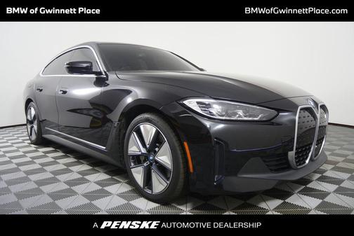 Black Sapphire Metallic 2023 BMW i4 Gran Coupe eDrive35