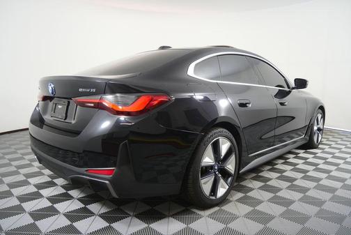 Black Sapphire Metallic 2023 BMW i4 Gran Coupe eDrive35