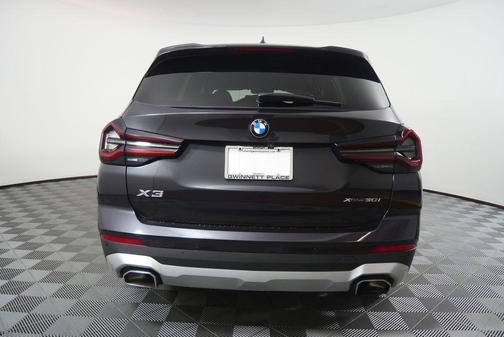 Dark Graphite Metallic 2024 BMW X3 xDrive30i