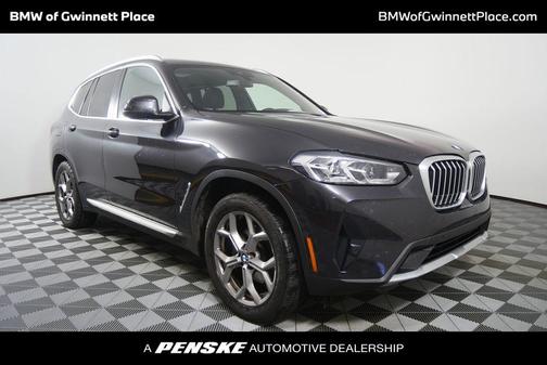 Dark Graphite Metallic 2024 BMW X3 xDrive30i