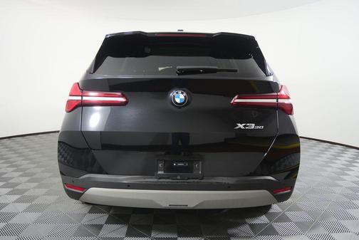 Black Sapphire Metallic 2025 BMW X3 30 xDrive